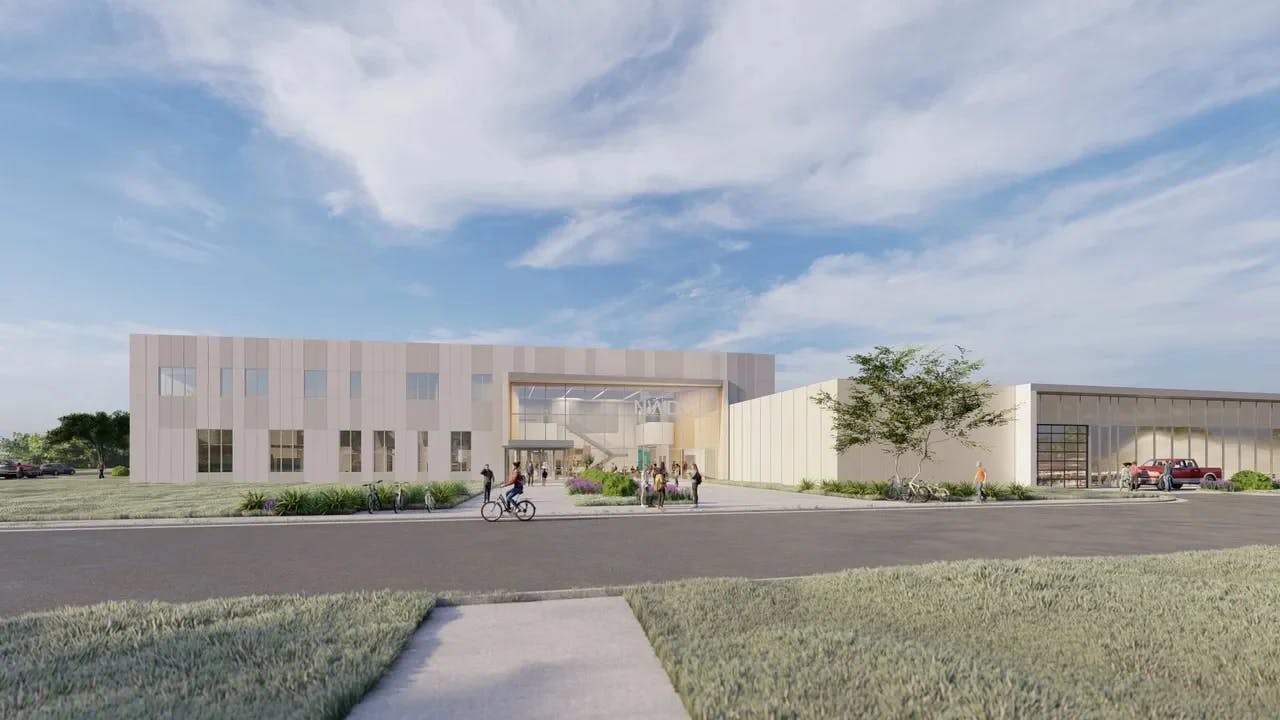 Northland Workforce Development Center. Rendering courtesy Clark & Enersen