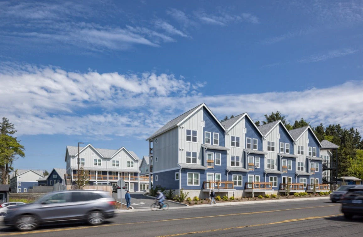 Lincoln 25 Apartments, Lincoln City, Ore. Photo courtesy LRS Architects
