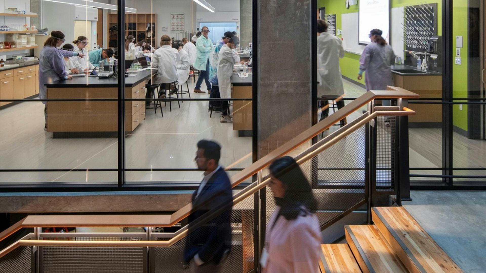 Seattle University &ndash; Sinegal Center for Science and Innovation. Photo courtesy Skanska