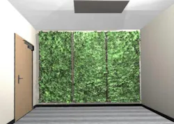 Virtual green wall. Image courtesy Page, now Stantec Virtual green wall. Image courtesy Page, now Stantec