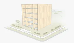 Courtesy Mercer Mass Timber Courtesy Mercer Mass Timber