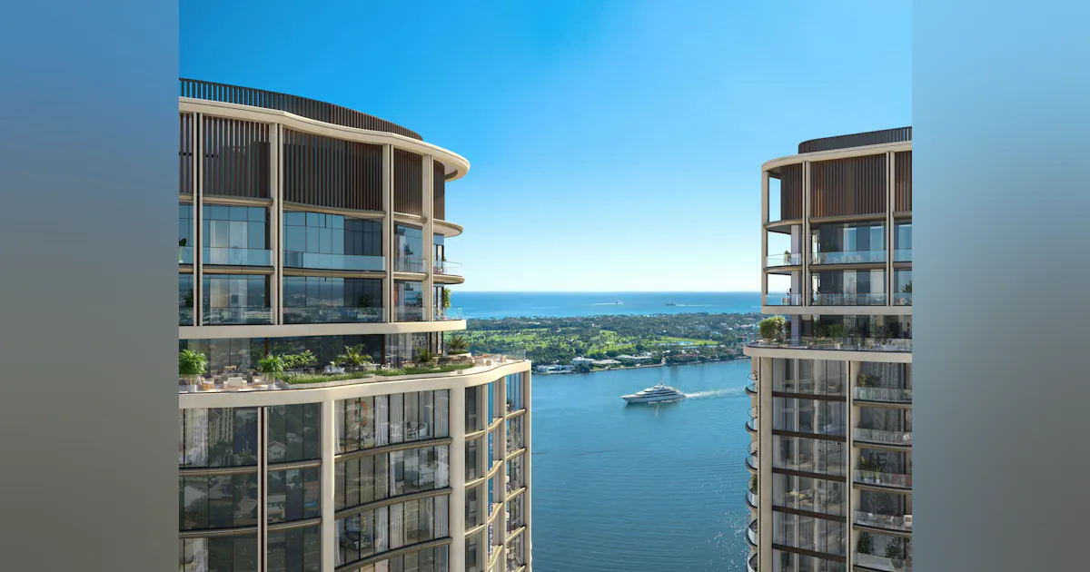 Two West Palm Beach residential towers to feature largest amenity collection in city