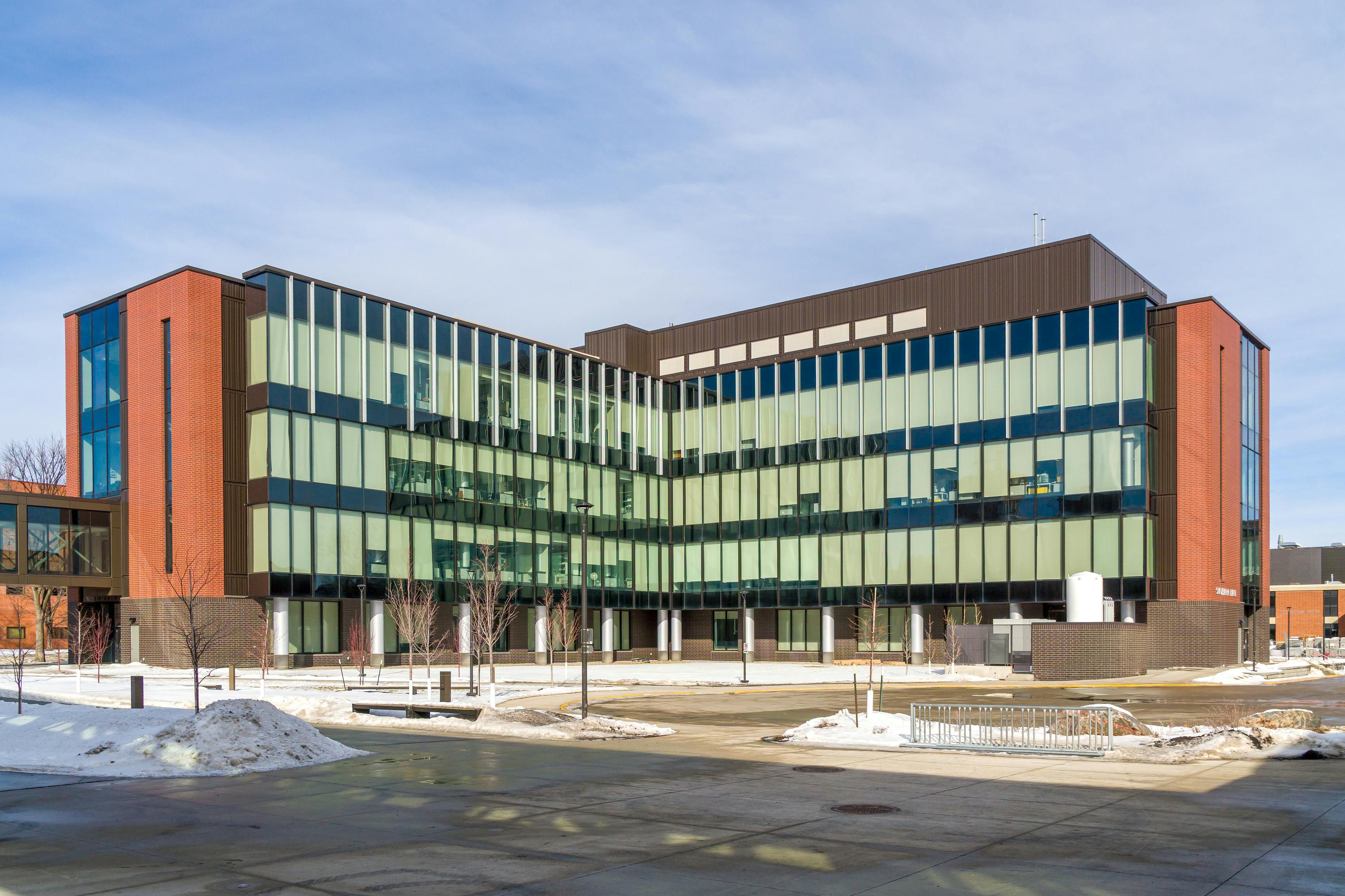 Sugihara Hall on the Campus of North Dakota State University. Fargo, ND, USA - February 27, 2026: Sugihara Hall at North Dakota State University