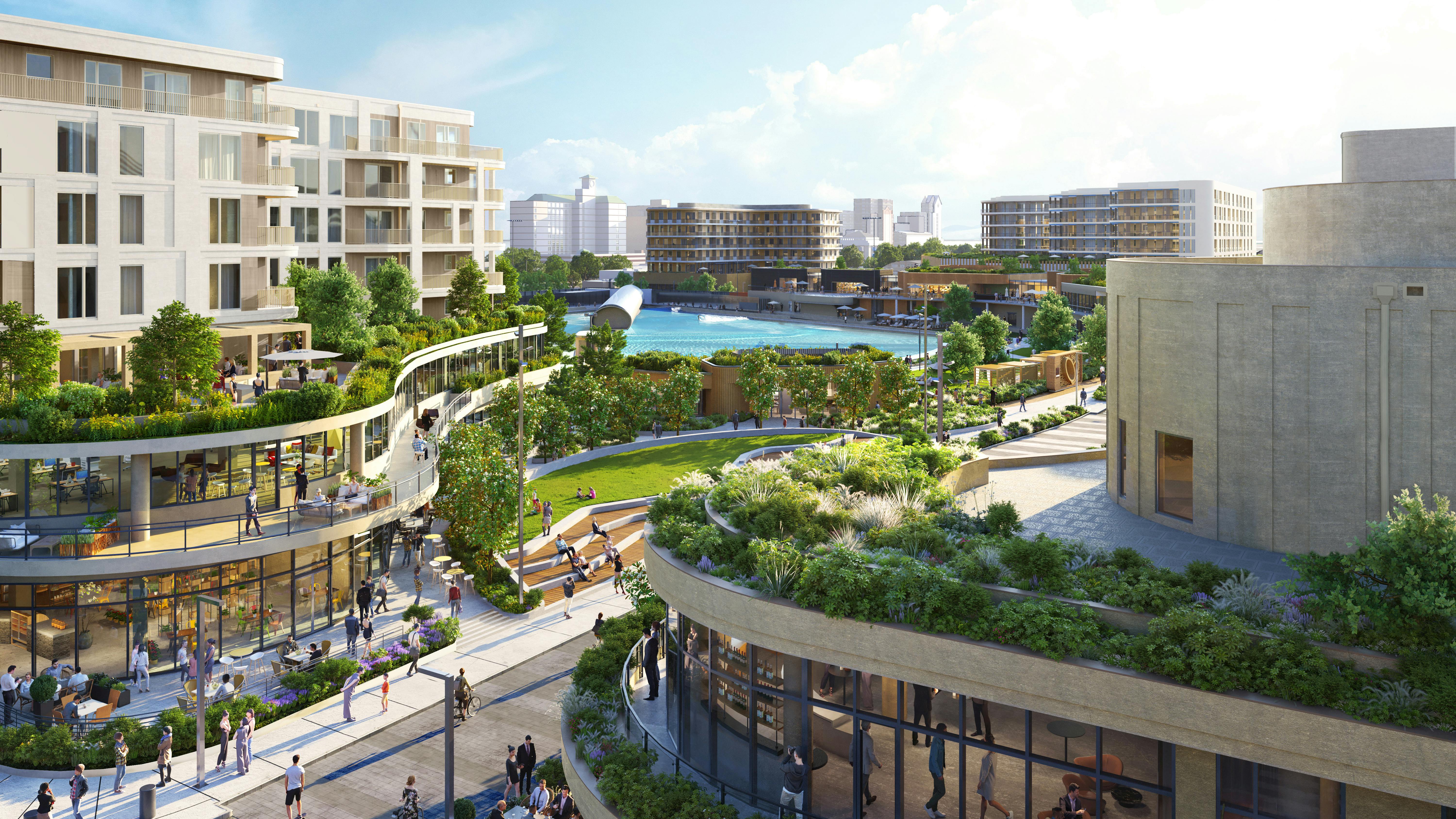 Rendering courtesy Hanbury