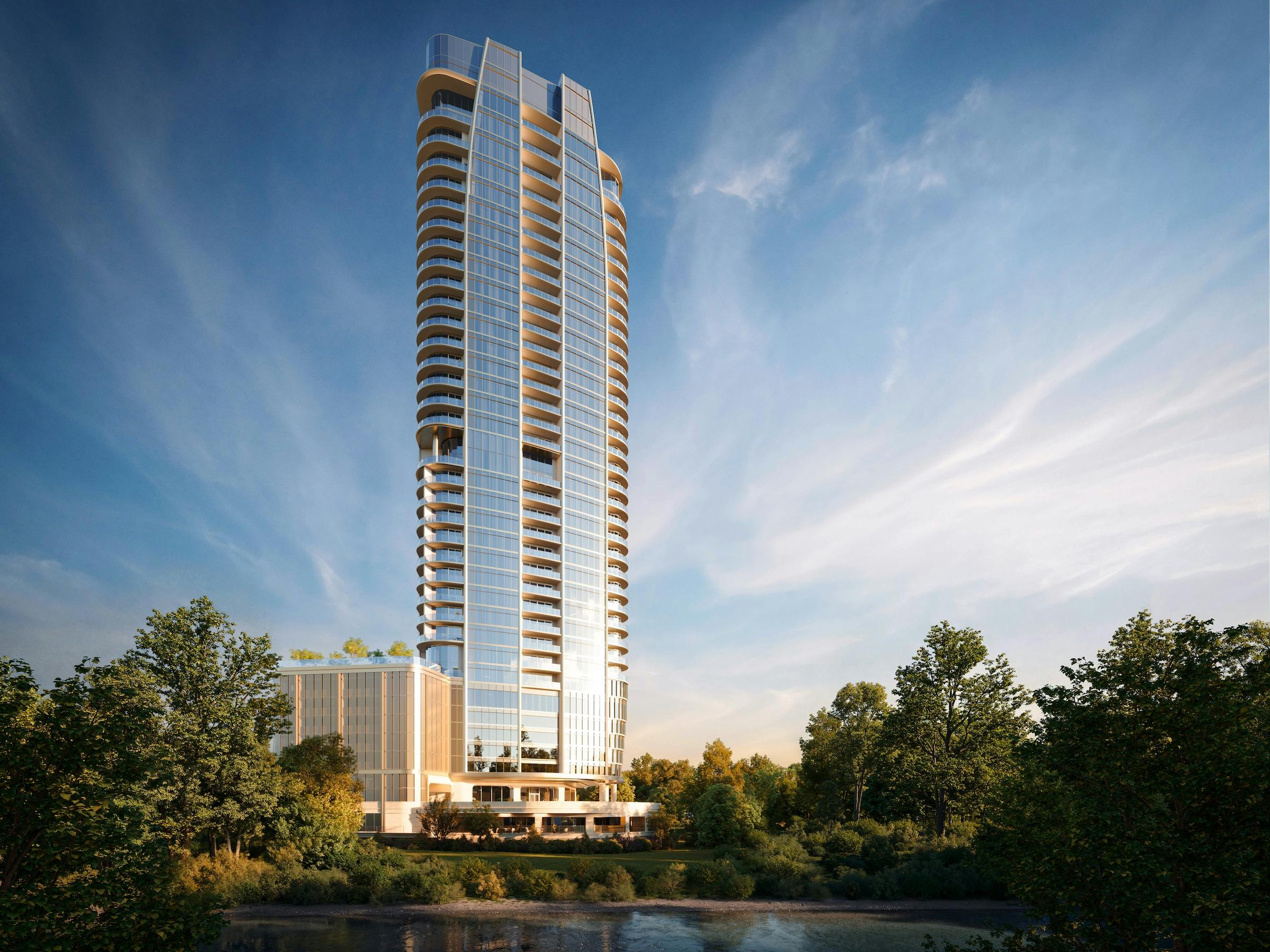 The St. Regis Residences, Houston. Rendering: Shimahara Visual