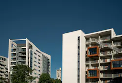 Student housing in Odense, Denmark. Student housing at Stenfiskerkajen in Odense, Denmark. Student housing in Odense, Denmark. Student housing at Stenfiskerkajen in Odense, Denmark.