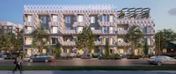 Hexagon House. Rendering courtesy KTGY Hexagon House. Rendering courtesy KTGY