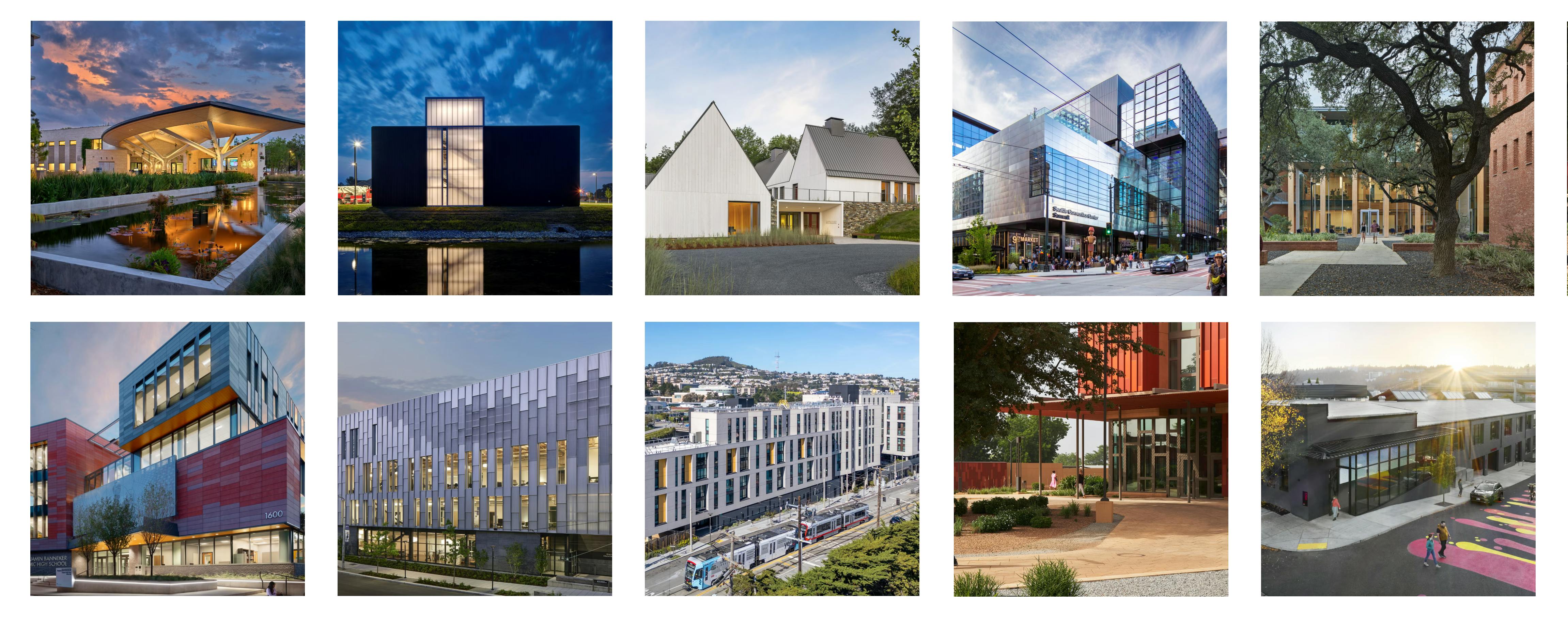 The COTE Top Ten Award 2026 winners. Photos courtesy AIA