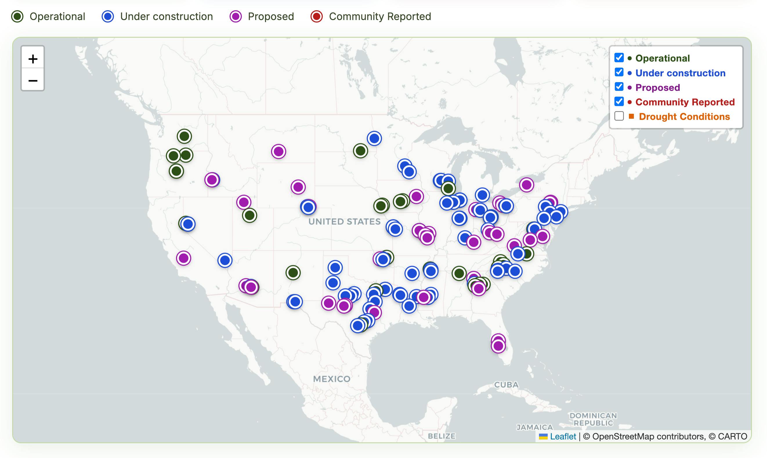 Brockovich Data Center Reporting
