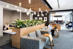 An entire floor is dedicated to staff at the Memorial Sloan Kettering Josie Robertson Surgery Center in New York, N.Y. It includes a lounge and workspace, a café, and an outdoor terrace. Photo © Chris Cooper An entire floor is dedicated to staff at the Memorial Sloan Kettering Josie Robertson Surgery Center in New York, N.Y. It includes a lounge and workspace, a café, and an outdoor terrace. Photo © Chris Cooper