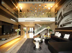 The latest modern interior design - Living room