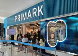 'At The Parks Mall at Arlington, the exterior storefront and Primark signage create an immediate brand moment, helping the store stand out and draw shoppers in before they even enter,” says Brad Hamilton, Director of Architecture, Retail at Core States Group. Photo courtesy Core States Group