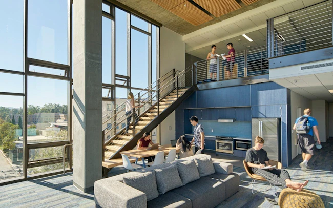 Belonging for college students includes students&rsquo; perceived social support on campus, a feeling of connectedness, and the experience of mattering. Photo &copy; Bruce Damonte