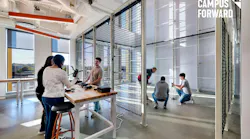 Designing for adaptability, interdisciplinary, multifunctionality, and collaboration ensures that facilities remain relevant as technologies, pedagogies, and workforce needs shift. Photo courtesy SmithGroup