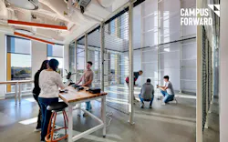 Designing for adaptability, interdisciplinary, multifunctionality, and collaboration ensures that facilities remain relevant as technologies, pedagogies, and workforce needs shift. Photo courtesy SmithGroup