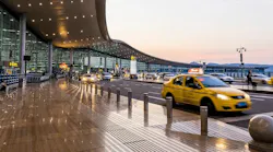 Ground Transportation Management Systems are flexible, scalable platforms that help airports orchestrate vehicle flows, reduce idling and delays, and free up valuable space for better uses. Photo courtesy Arcadis