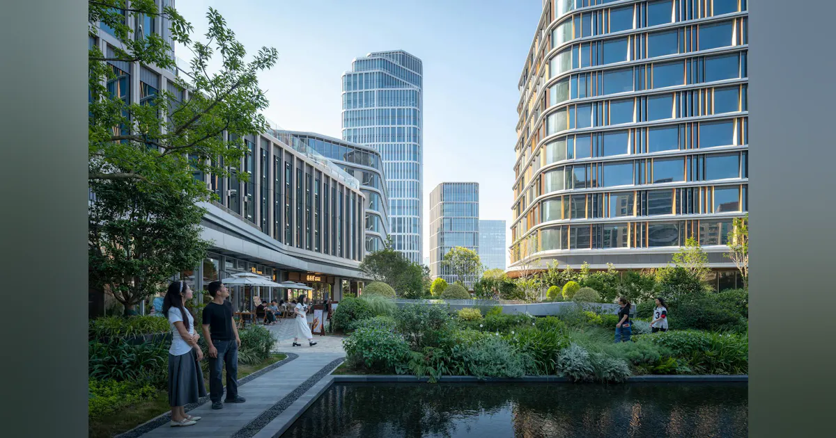 KPF's 2 million-sf mixed-use development reaches completion in Hangzhou ...