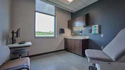 Rush Memorial Hospital’s Milroy Clinic, Milroy, Ind. Photo courtesy Design Collaborative