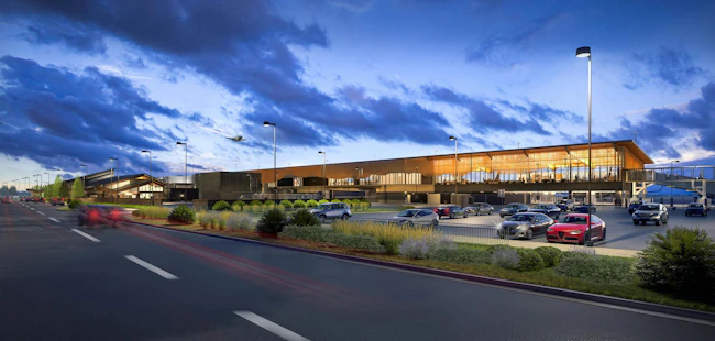 Rendering courtesy Hennebery Eddy Architects and RS&H