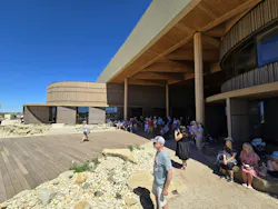 Theodore Roosevelt Presidential Library Grand Opening Speaker Courtesy JLG Architects
