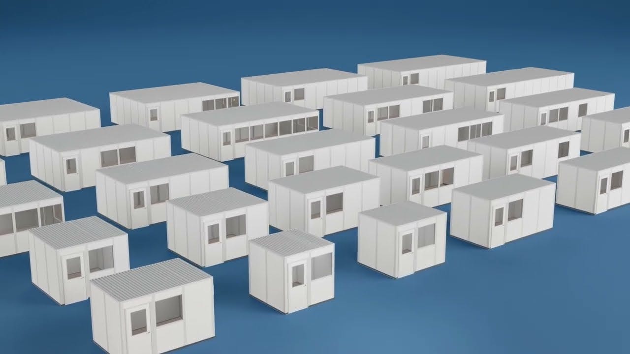 The Anatomy of PortaFab's Quick-Ship Modular Offices