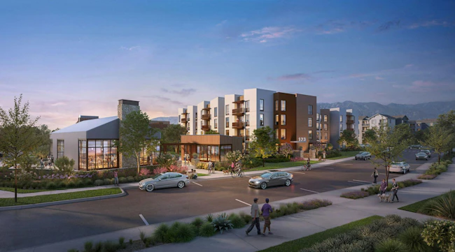 The Orchard in Santa Barbara, Calif. Rendering: KTGY