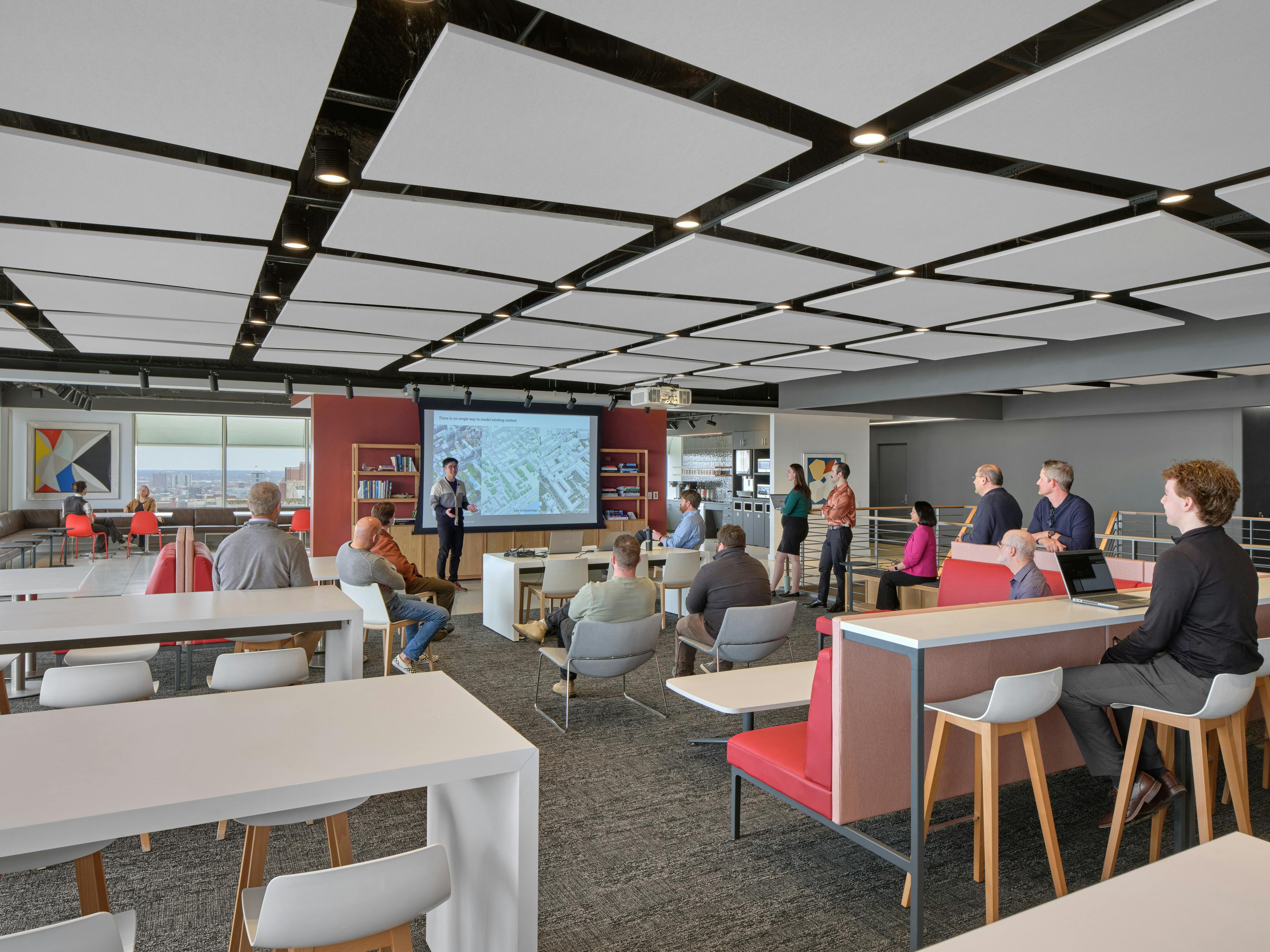 The Hive serves as a venue for community events, lectures, celebrations, and gatherings. Photo &copy; Halkin Mason