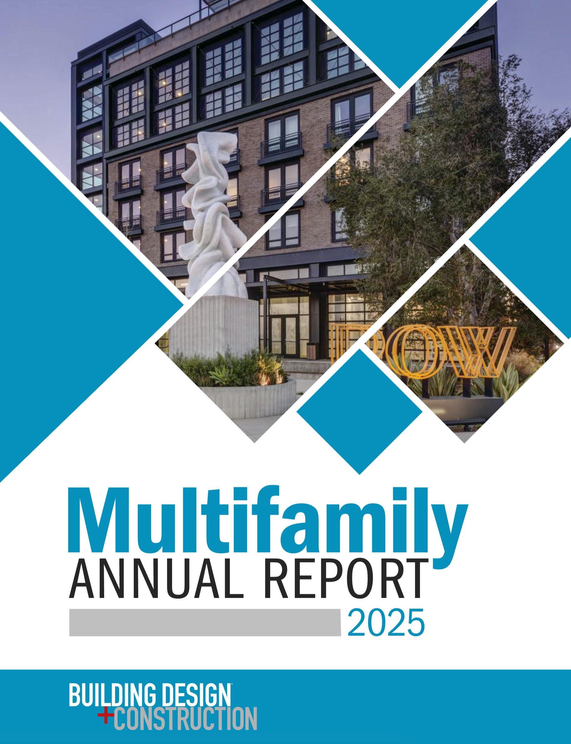2025 Multifamily Annual Report cover image