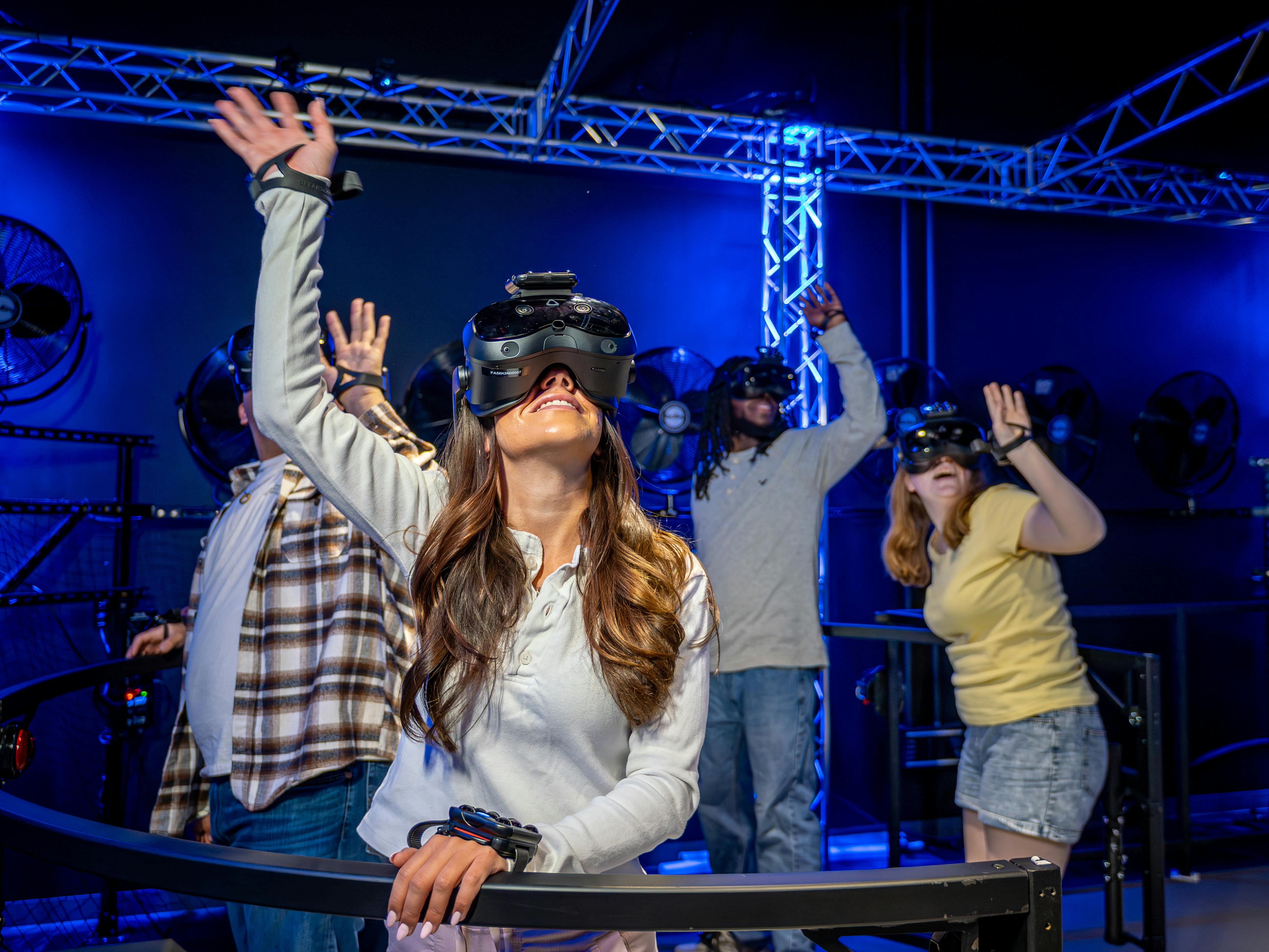The VR lab will enable students to get hands-on learning opportunities in a rapidly growing field, with the ability to train on the industry&rsquo;s leading technology. Photo &copy; Mike Peters, courtesy Montclair State University