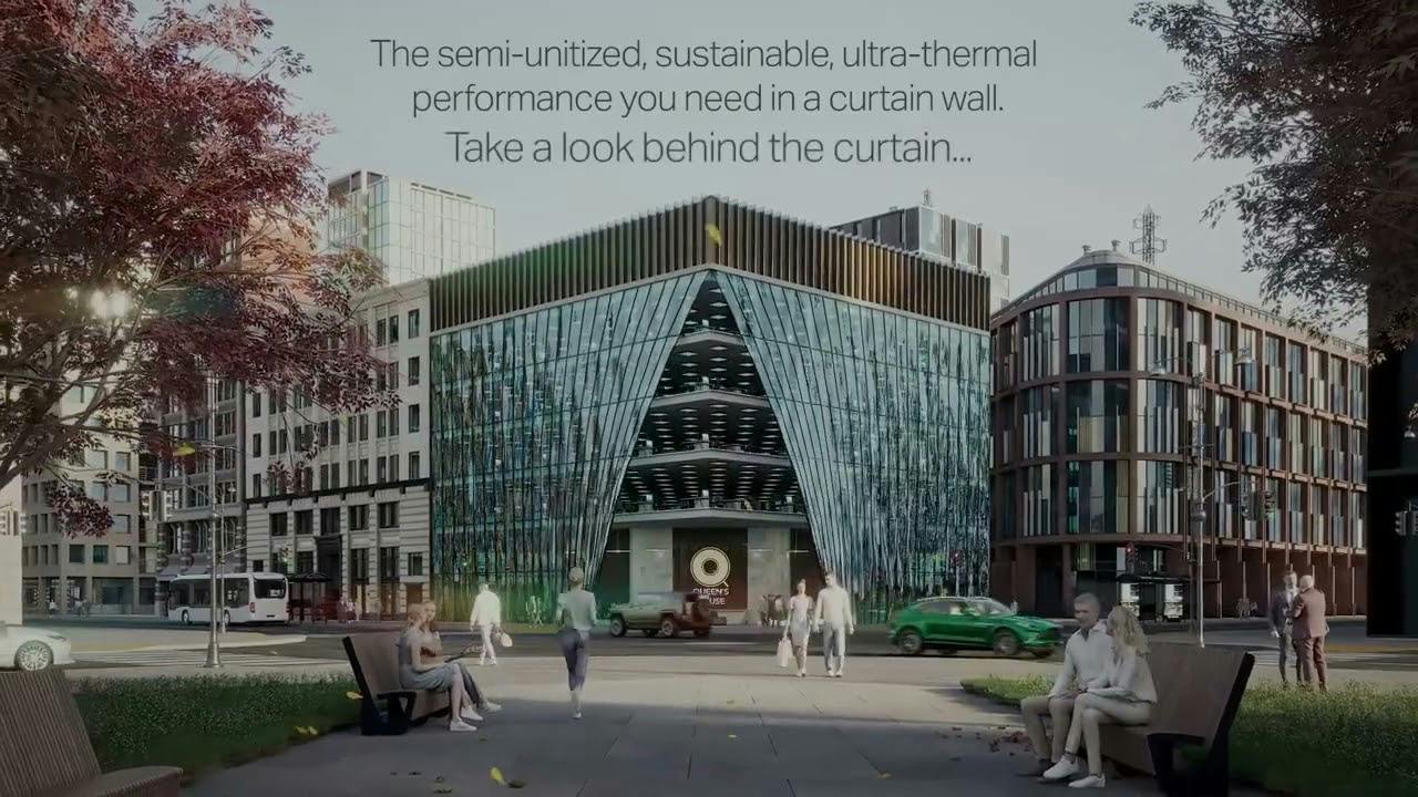 Kawneer's 1600UT SS Curtain Wall System