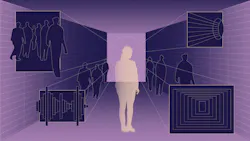 What may appear efficient from an operational standpoint can feel profoundly different to someone experiencing hypervigilance. Image courtesy CannonDesign