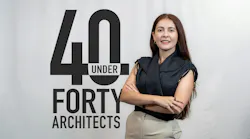 Pictured: 40 Under 40 Class of 2026 winner Naslha Espinal, Chief Marketing Officer and Executive Director of Interior Design, BASE4 — Architects, Engineers & Designers, Tarpon Springs, Fla.