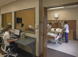 Nazareth University’s School of Nursing features lifelike adult and child manikins that speak, breathe, and blink, cultivating a truly hands-on experience. Photo courtesy SWBR