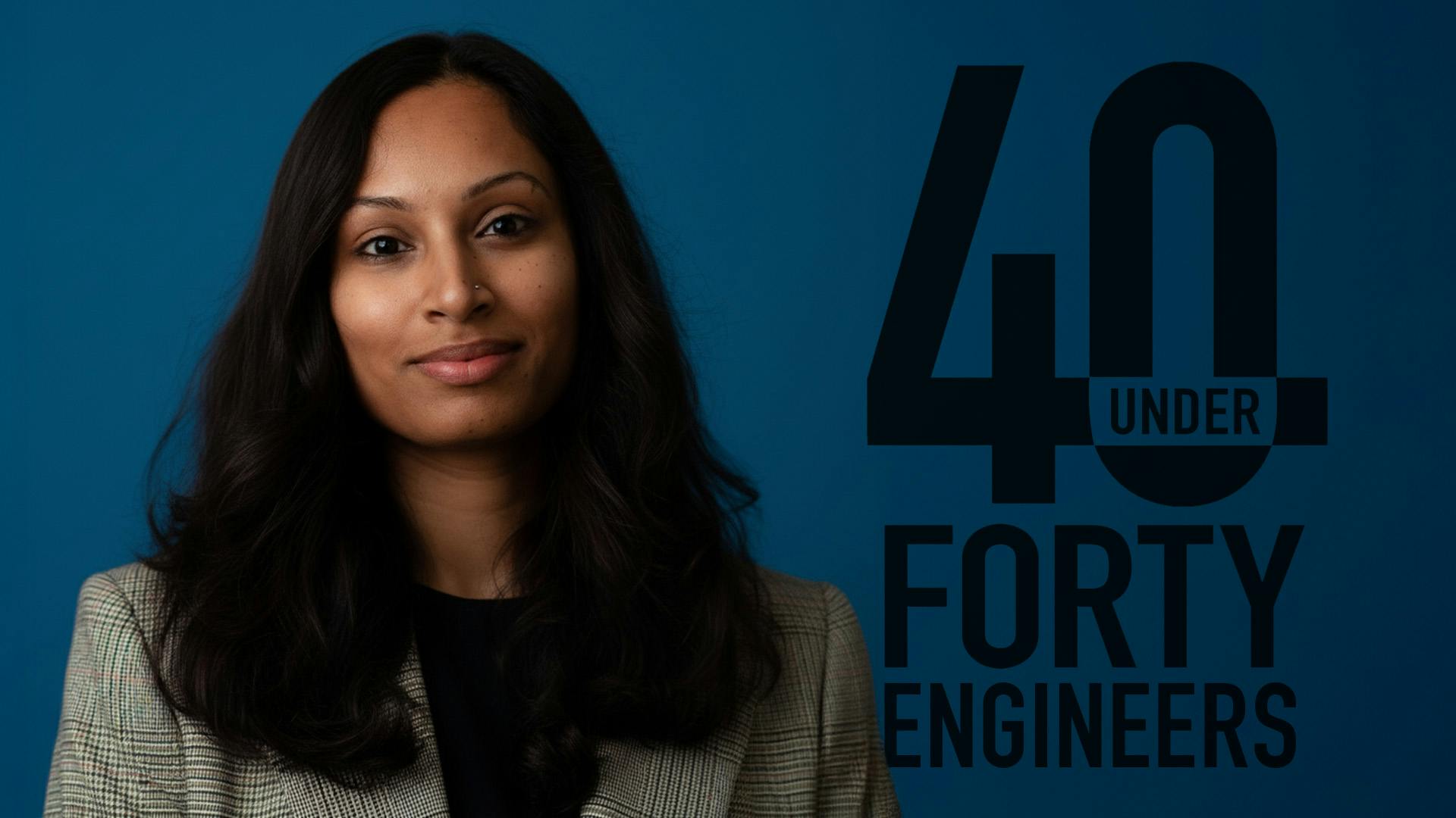Pictured: 40 Under 40 Class of 2026 winner Sonam Shah, PE, CEM, PMP, Associate Principal - Energy Strategy, Climate and Sustainability, Introba, Oakland, Calif.