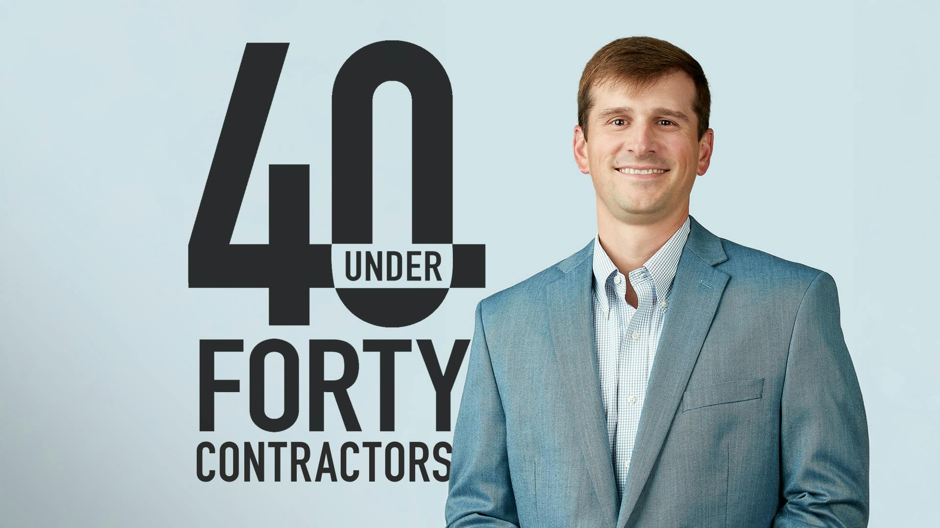 Pictured: 40 Under 40 Class of 2026 winner Neil Caudle, Vice President and Division Manager, Brasfield &amp; Gorrie, Dallas, Texas