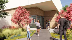 Schools prioritizing wellness and healthcare do so based on a fundamental truth: A strong, proven connection exists between well-being and achieving desired outcomes. Rendering courtesy HMC Architects