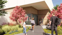 Schools prioritizing wellness and healthcare do so based on a fundamental truth: A strong, proven connection exists between well-being and achieving desired outcomes. Rendering courtesy HMC Architects